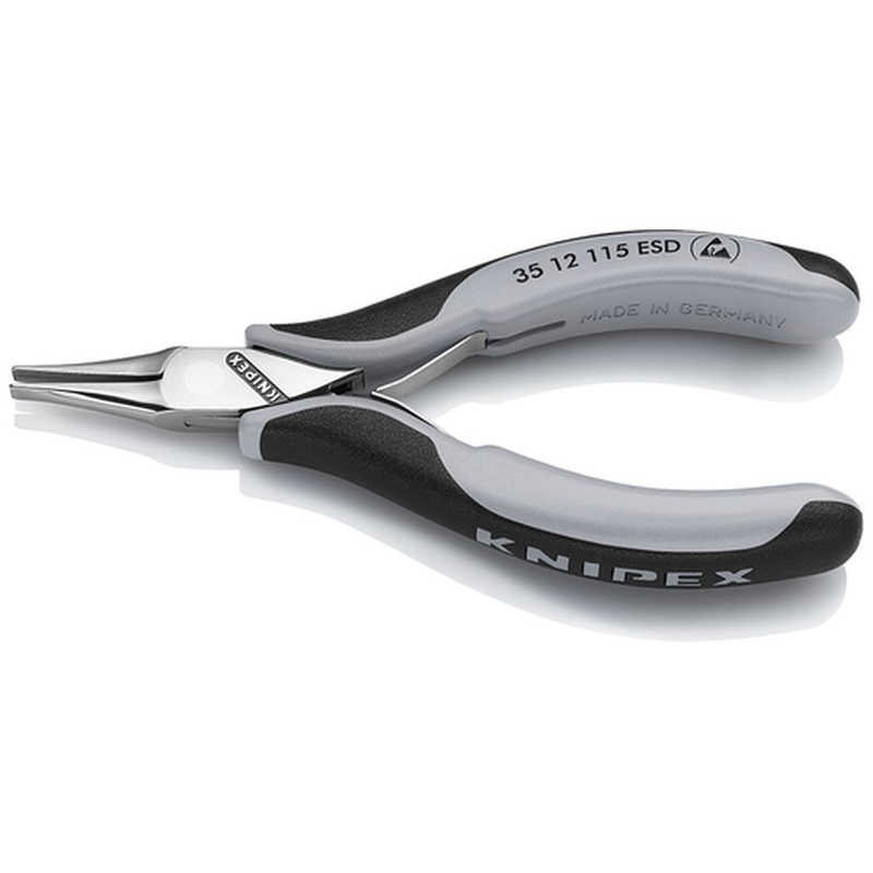 KNIPEX社 ESD精密用プライヤー 平 115mm 3512115ESD KNIPEX社 ESD精密用プライヤー 平 115mm 3512115ESD