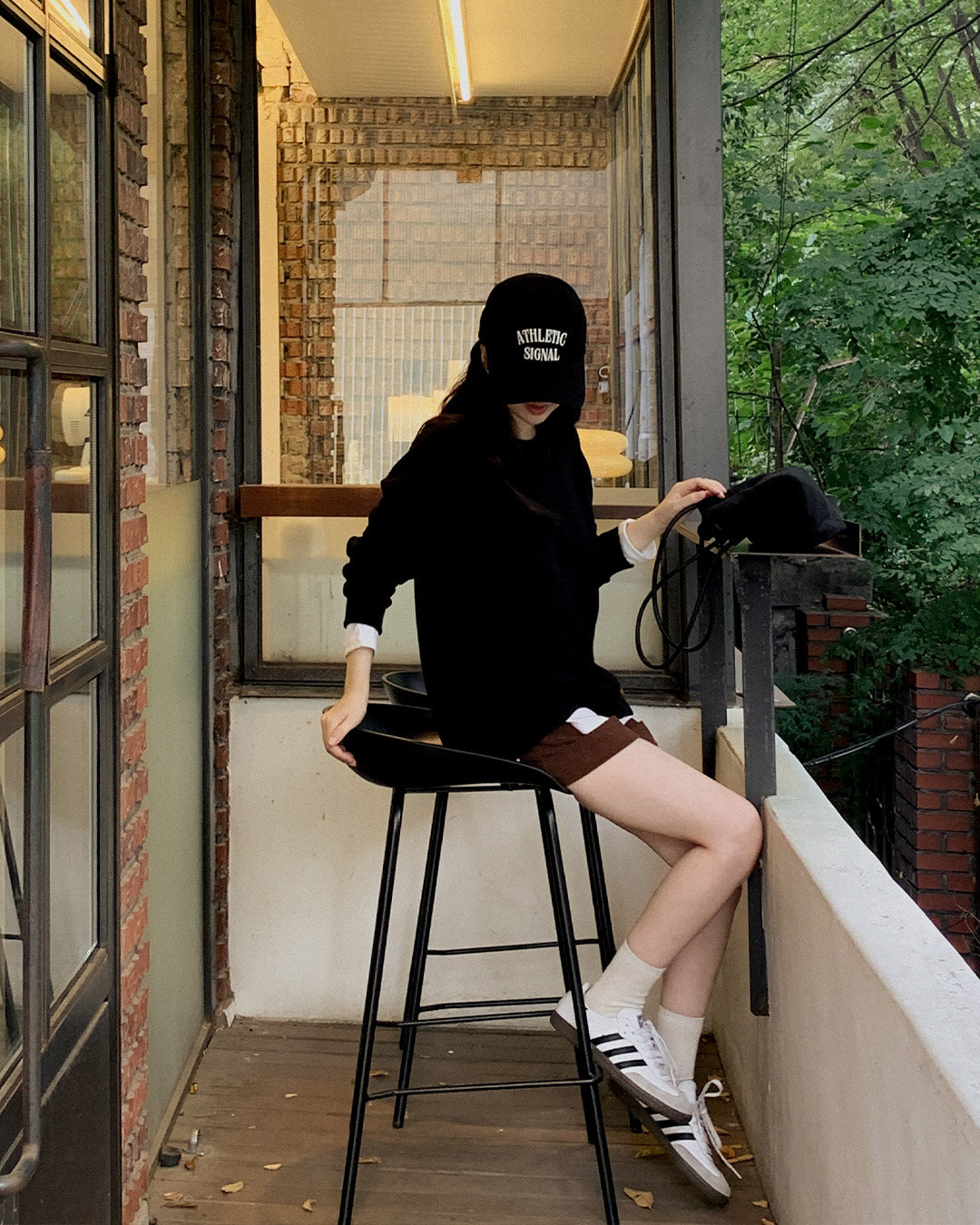 リーレタリングボールキャップ韓国ファッション レディース リーレタリングボールキャップ韓国ファッション レディース