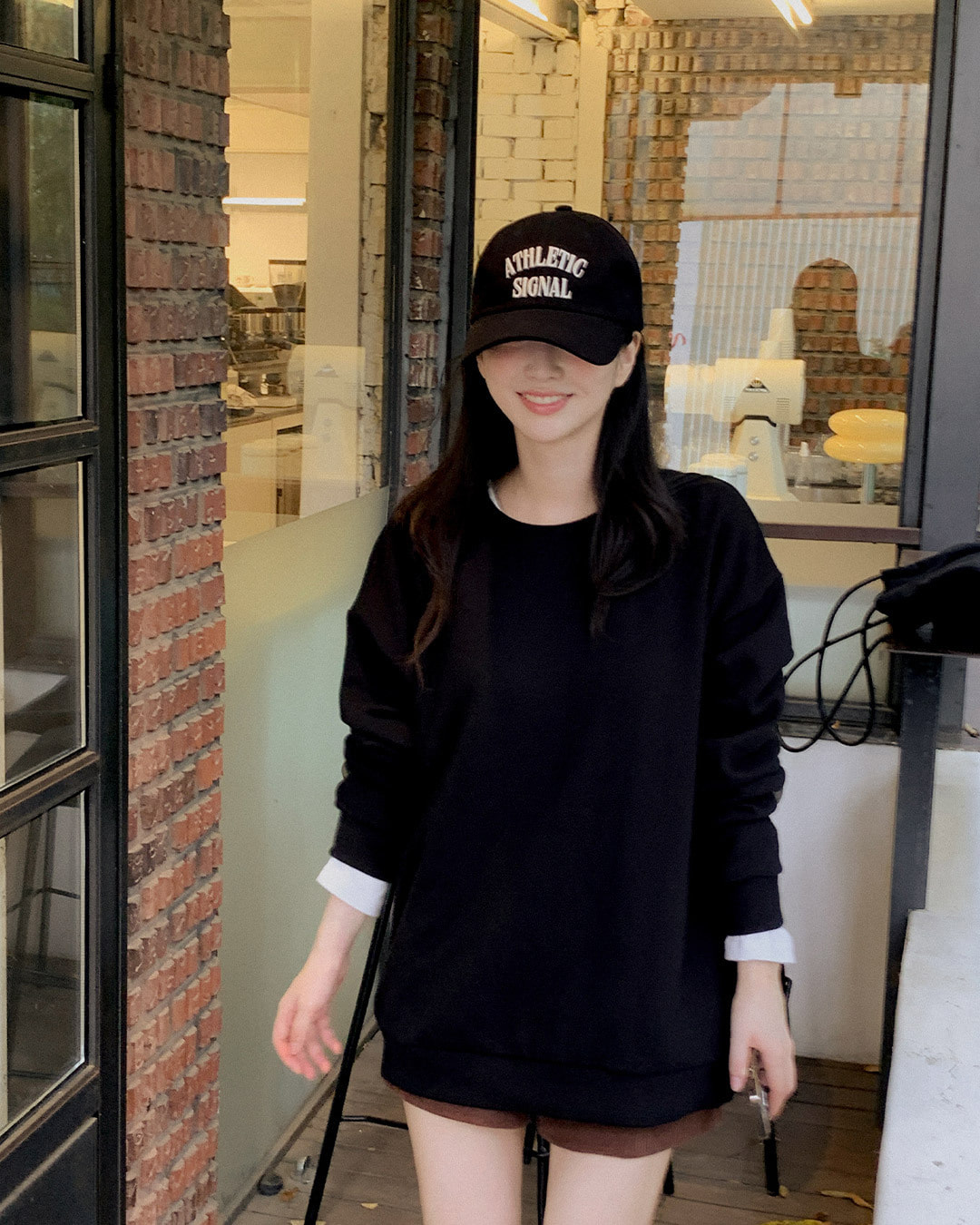 リーレタリングボールキャップ韓国ファッション レディース リーレタリングボールキャップ韓国ファッション レディース