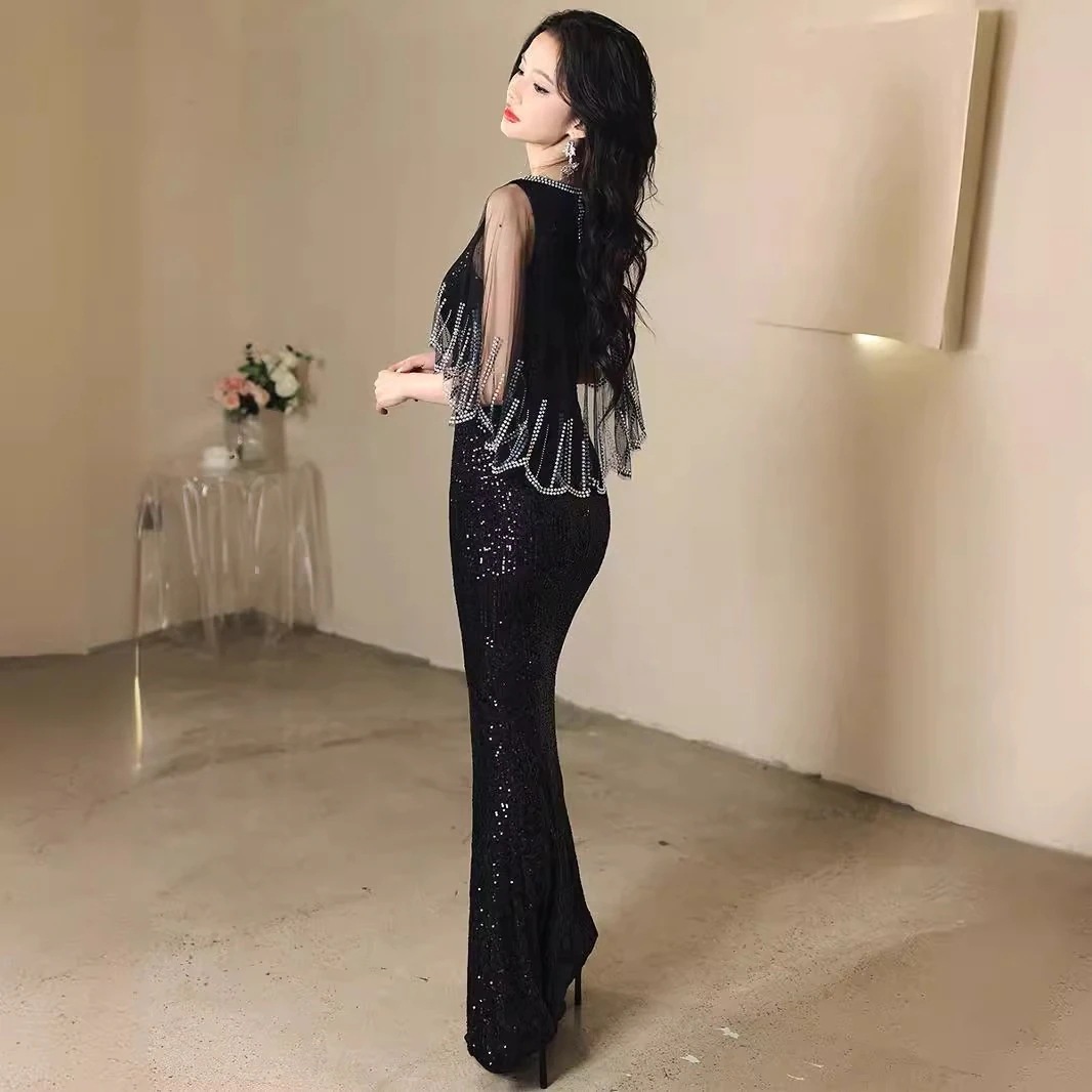 韓国ファッション レディース 前撮り 蝶 ケープ Vネックスパンコールドレス 花嫁二次会ドレス ウェディングドレス パーティードレス 韓国ファッション レディース 前撮り 蝶 ケープ Vネックスパンコールドレス 花嫁二次会ドレス ウェディングドレス パーティードレス