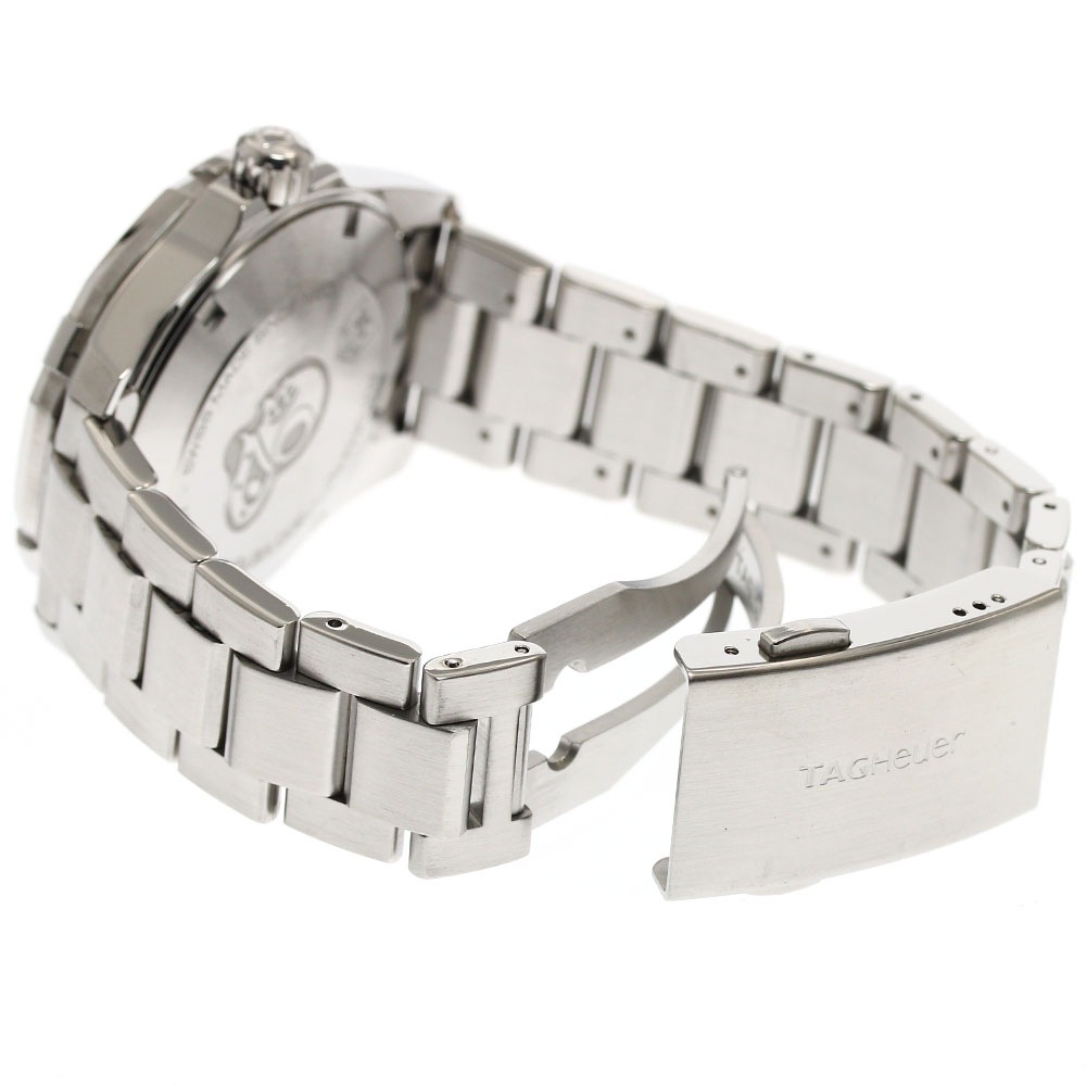 タグホイヤー TAG HEUER WAY211C-0 アクアレーサー キャリバー5 デイト 自動巻き メンズ 美品 保証書付き_900308【中古】 タグホイヤー TAG HEUER WAY211C-0 アクアレーサー キャリバー5 デイト 自動巻き メンズ 美品 保証書付き_900308【中古】