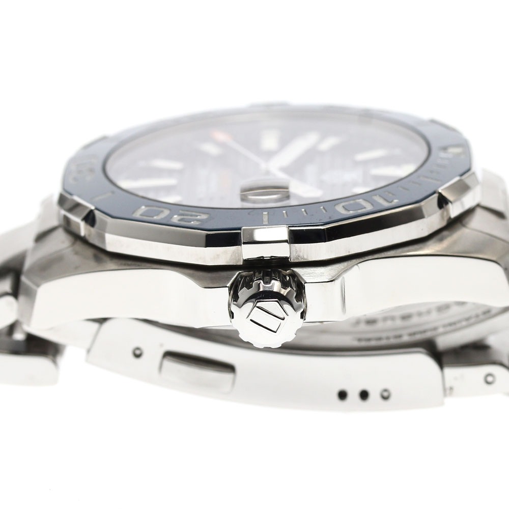 タグホイヤー TAG HEUER WAY211C-0 アクアレーサー キャリバー5 デイト 自動巻き メンズ 美品 保証書付き_900308【中古】 タグホイヤー TAG HEUER WAY211C-0 アクアレーサー キャリバー5 デイト 自動巻き メンズ 美品 保証書付き_900308【中古】