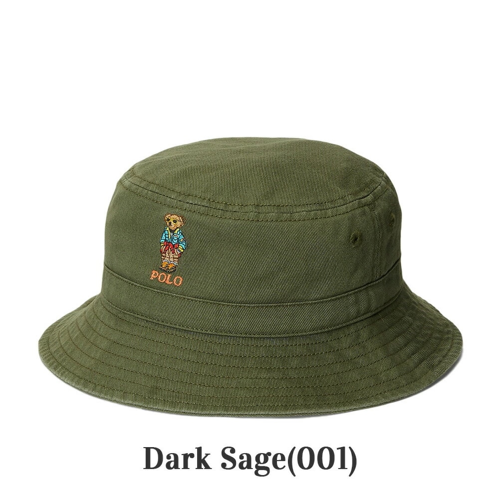 新品タグ付き　ラルフローレン　ポロベア　ゴルフ　バケットハット　帽子 ラルフ ローレン（RALPH LAUREN）（メンズ）ゴルフ ベア