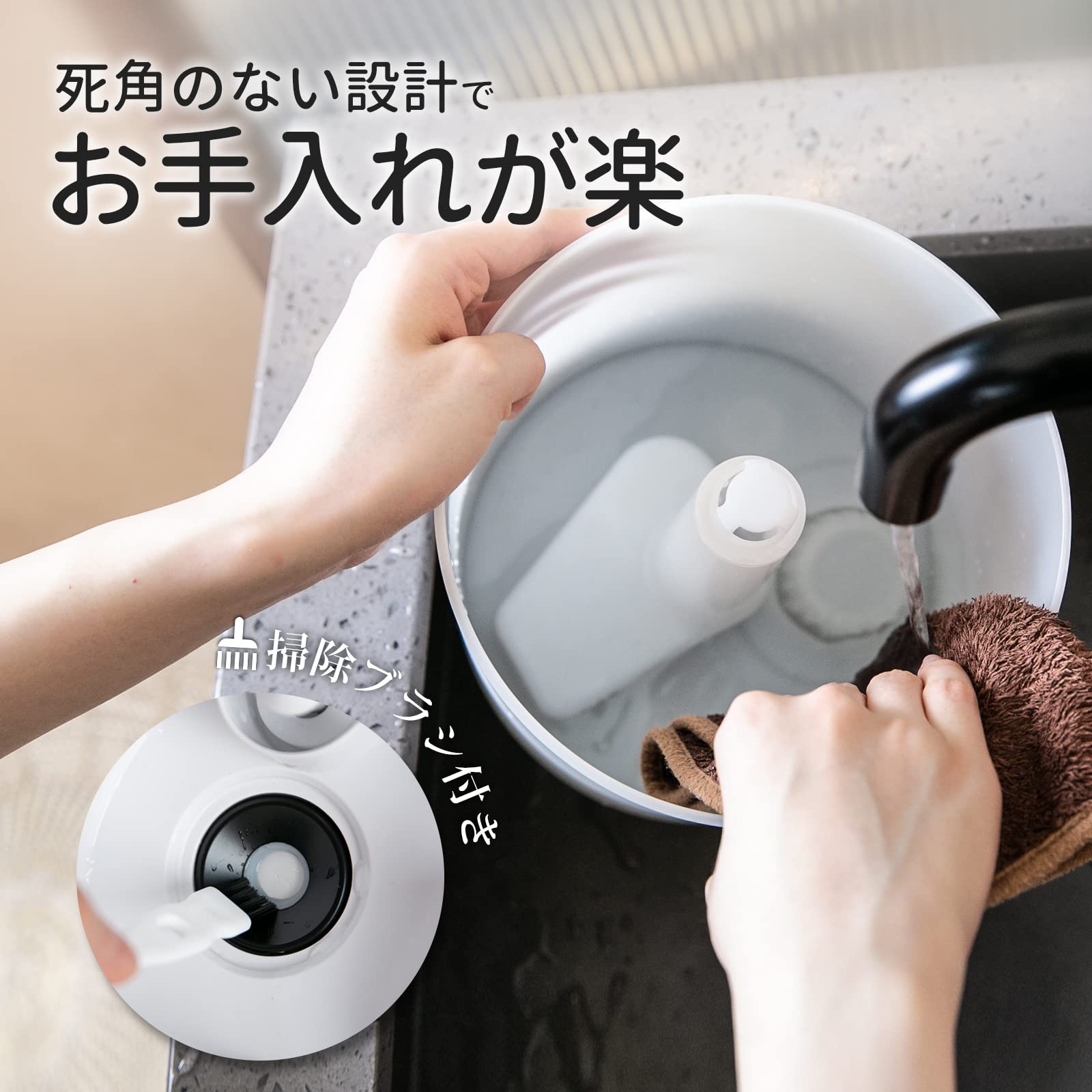 【節電対策】Levoit (レボイト) 加湿器 アロマ 卓上 大容量 3L 17畳まで対応 小型 超音波式 28dB 省エネ 静音 上から給水 ナイトライト 220ml/h 25時間連続稼働 消灯可能