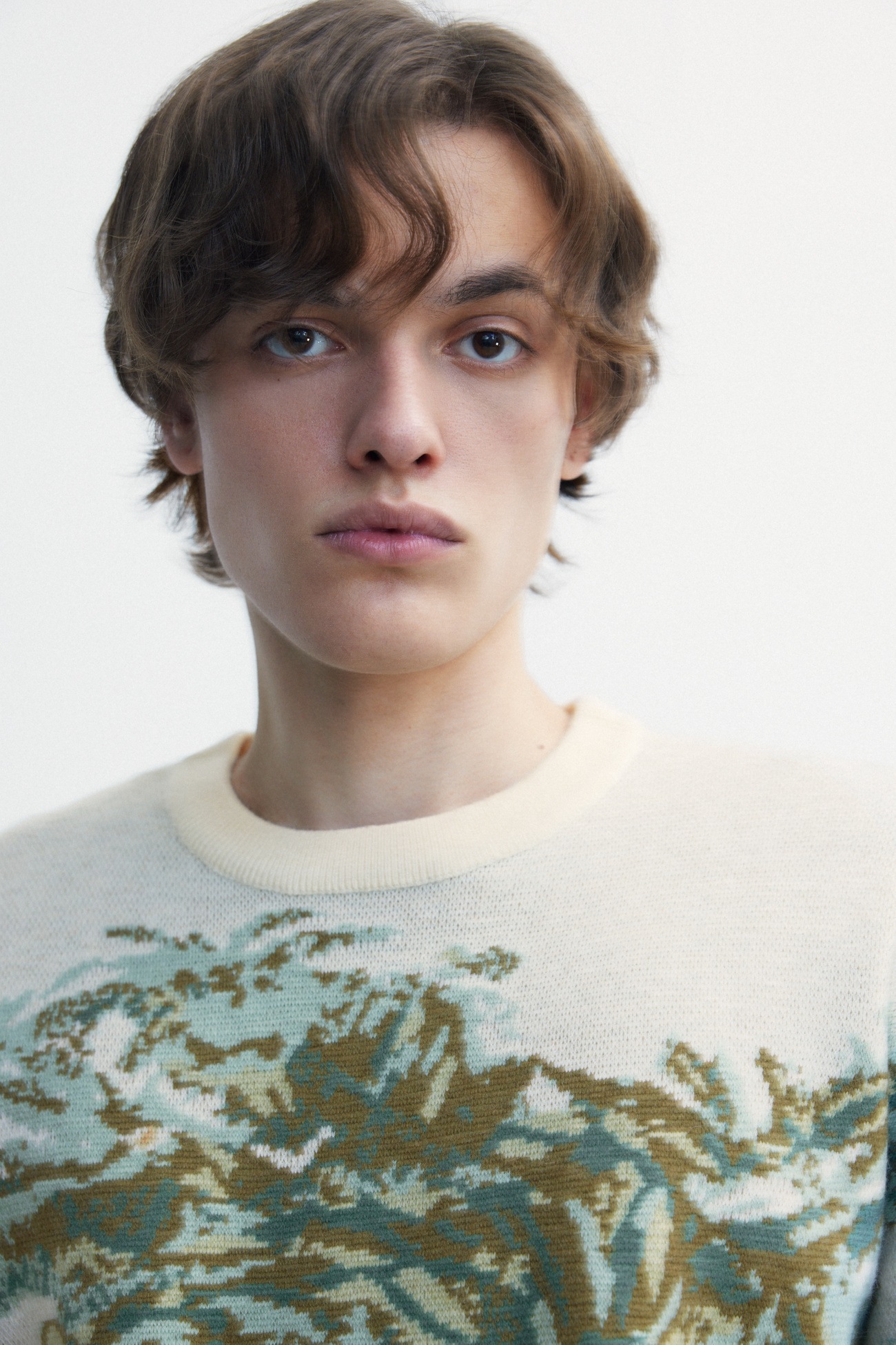 メンズ ルーズ 厚手 セーター アート カジュアル ユニークなデザイン 個性的なデザイン XS S M L XL 個性的 トップス ニットソー 袖あり 長袖 きれいめ シンプル 大人 上品 pattayablatt.com