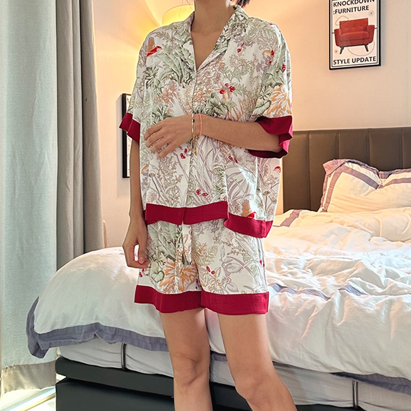 Bae shop SSチェリーツリーパジャマセット