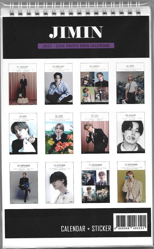 BTS　バンタン　ジミン　jimin　2024　卓上　カレンダー BTS バンタン ジミン jimin 2024 卓上 カレンダー BTS バンタン