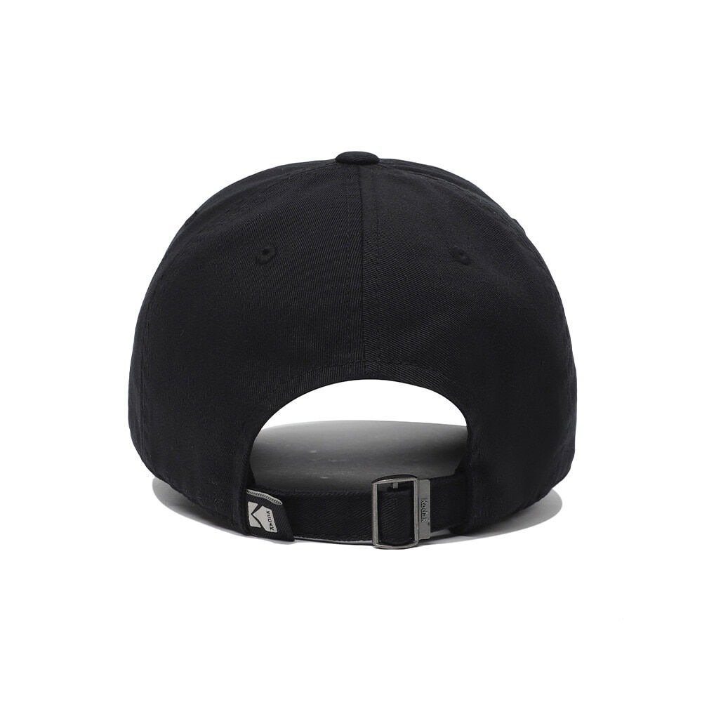 コダックアパレル スクエアロゴ リラックスフィットボールキャップ ブラック コダックアパレル スクエアロゴ リラックスフィットボールキャップ ブラック
