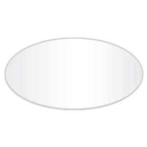 （まとめ）ヘッズ 透明ロールシール 35x18mm M-2RS 1パック（500枚） [x5セット]