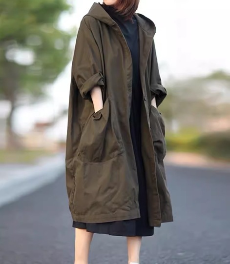 レディース コート アウター 上着 ウィンドブレーカー マウンテンパーカー ロング 長袖 ストレート ポケット ボタン フード 中厚手 大人可愛い シンプル カジュアル レトロ ラフ メンズライク レディース コート アウター 上着 ウィンドブレーカー マウンテンパーカー ロング 長袖 ストレート ポケット ボタン フード 中厚手 大人可愛い シンプル カジュアル レトロ ラフ メンズライク