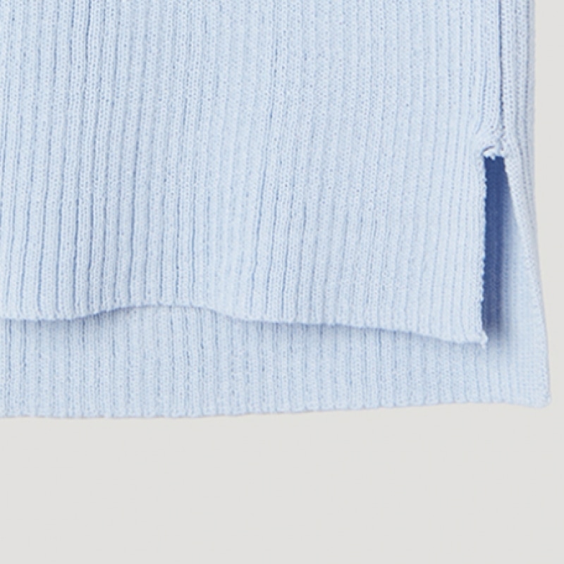 [シーズミス] スクエアネックニットノースリーブ_SSKPOP22040_LL