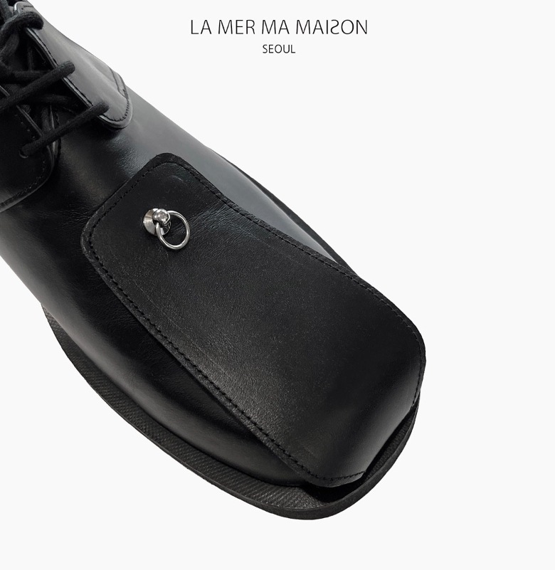 [LA MER MA MAISON] LMMM TOE COVER 3HOLE DERBY