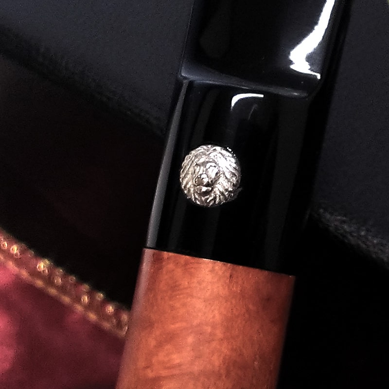 パイプ バーリング メリルボーン ブラウン スムース仕上げ 9mm スターリングシルバー 喫煙具 本体 純銀 ライオン タバコ Barling MARYLEBONE 天然木 BA MB LI 1814 パイプ バーリング メリルボーン ブラウン スムース仕上げ 9mm スターリングシルバー 喫煙具 本体 純銀 ライオン タバコ Barling MARYLEBONE 天然木 BA MB LI 1814