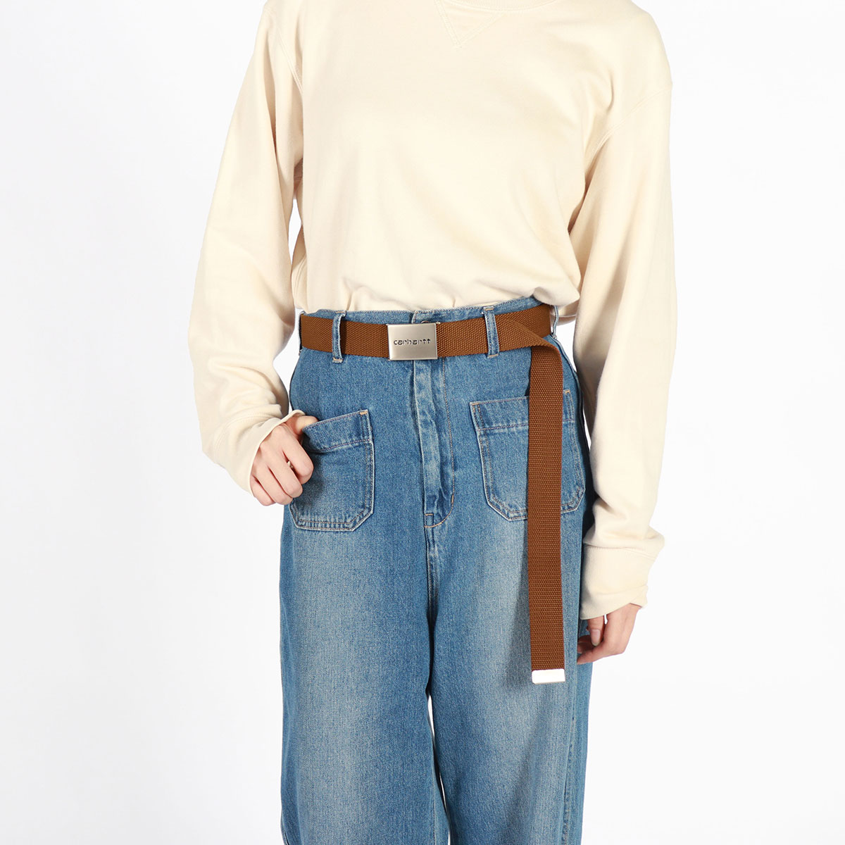 日本正規品 CLIP BELT CHROME バックル 夏 I019176 日本正規品 CLIP BELT CHROME バックル 夏 I019176