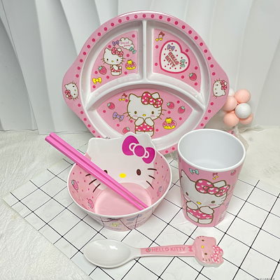 arcopal ハローキティ　食器4点セット arcopal ハローキティ 食器4点セット arcopal ハローキティ 食器