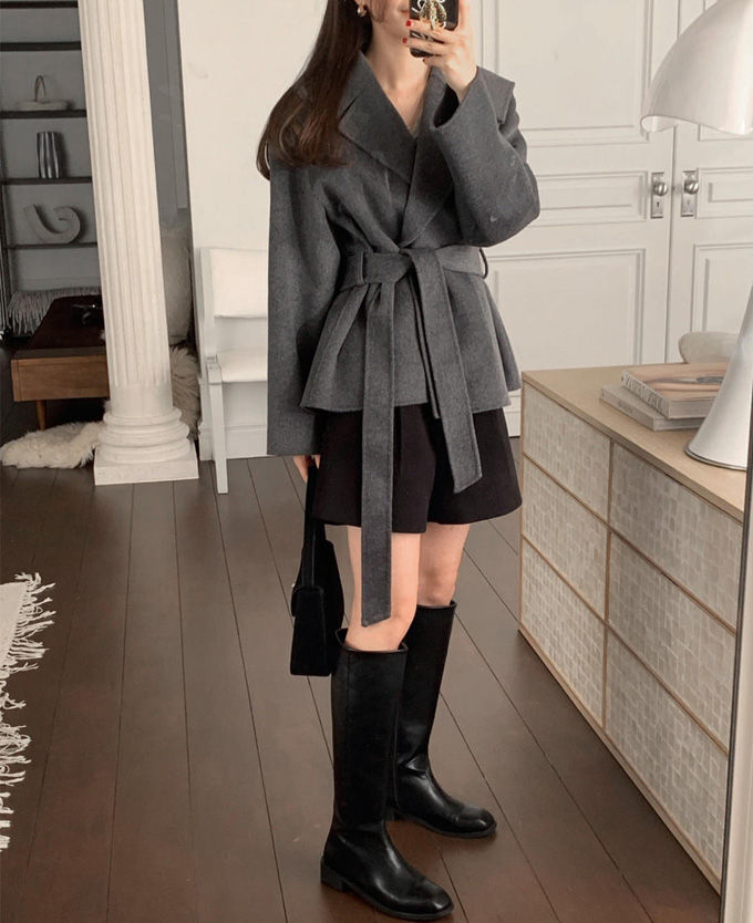 チェスターコート レディース ショート丈 コート シンプル コート アウター カジュアル ベルト付き ファッション きれいめ OL 通勤 オフィス ビジネス ベーシック 秋 冬 秋冬 暖かい 韓国 フ チェスターコート レディース ショート丈 コート シンプル コート アウター カジュアル ベルト付き ファッション きれいめ OL 通勤 オフィス ビジネス ベーシック 秋 冬 秋冬 暖かい 韓国 フ