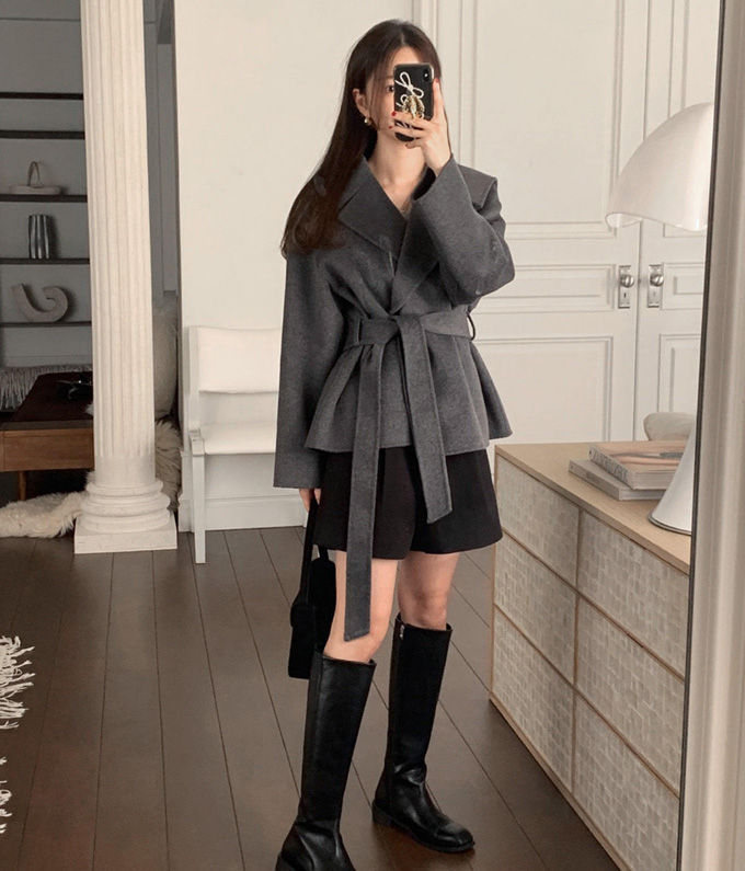 チェスターコート レディース ショート丈 コート シンプル コート アウター カジュアル ベルト付き ファッション きれいめ OL 通勤 オフィス ビジネス ベーシック 秋 冬 秋冬 暖かい 韓国 フ チェスターコート レディース ショート丈 コート シンプル コート アウター カジュアル ベルト付き ファッション きれいめ OL 通勤 オフィス ビジネス ベーシック 秋 冬 秋冬 暖かい 韓国 フ