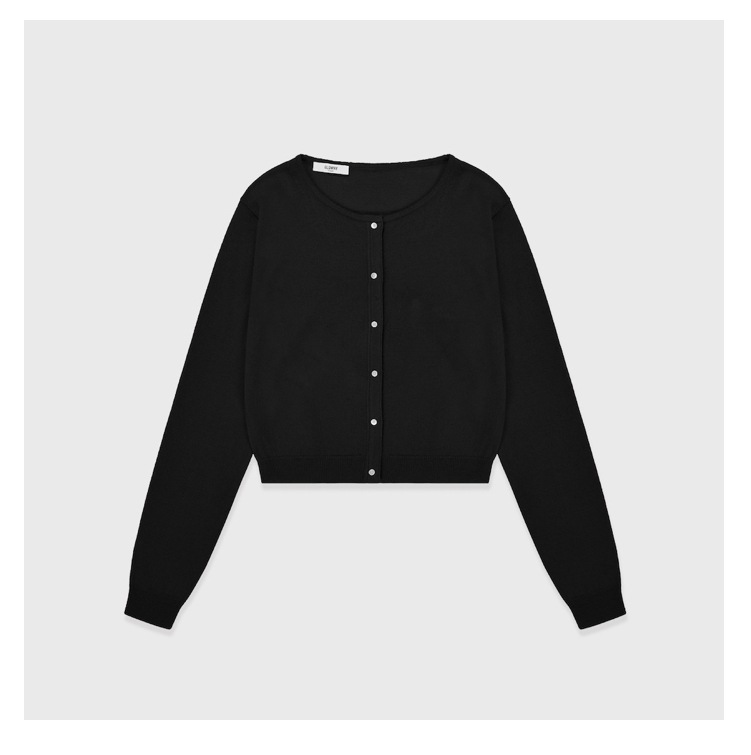 G CLASSIC LOOSE FIT CARDIGAN(BEIGE/BLACK)