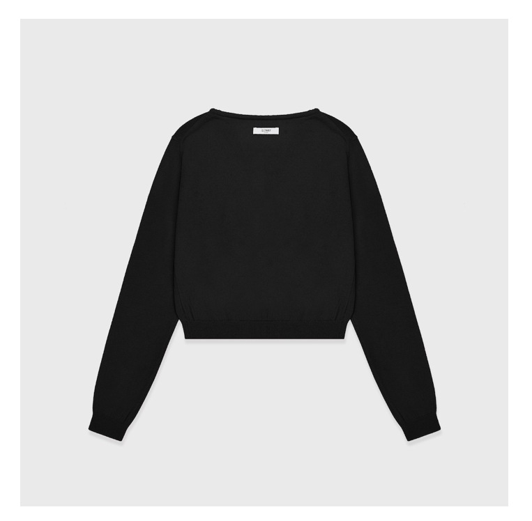 G CLASSIC LOOSE FIT CARDIGAN(BEIGE/BLACK)