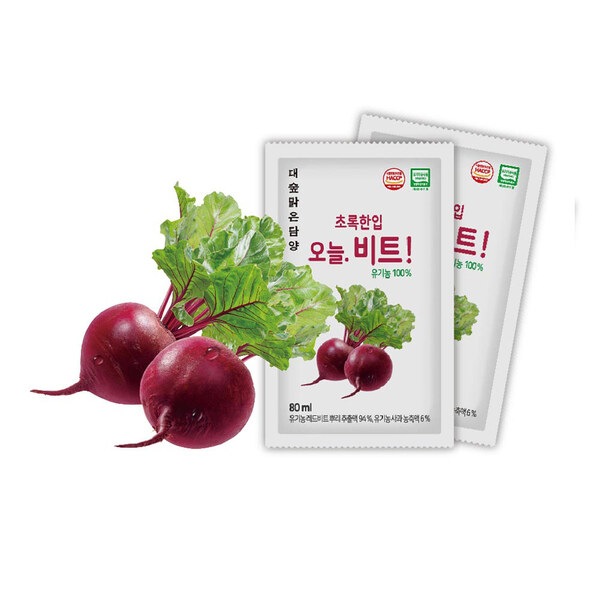 Today! Organic Beets Juice (80ml x 21pack) 1BOX from KOREA (韓國産)