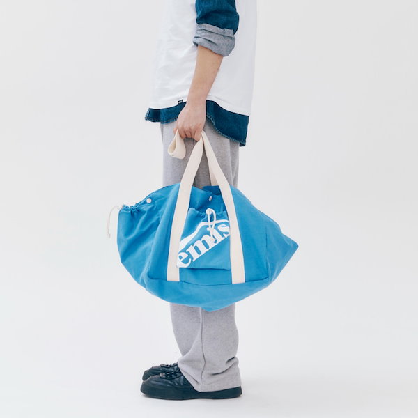 【emis】韓国人気★ PACKABLE COTTON TOTE BAG EMIS☆[正規品] PACKABLE COTTON TOTE BAG パッカブルバッグ