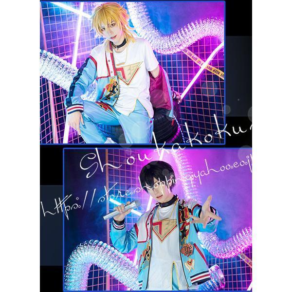 【ハロウィン】あんさんぶるスターズ風 es2 7周年 Basic＆Music コスプレ衣装 cos靴 あんスタcosplay 撮影 祭り 演出服 アニメ変装 仮装 ハロウィン