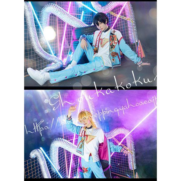 【ハロウィン】あんさんぶるスターズ風 es2 7周年 Basic＆Music コスプレ衣装 cos靴 あんスタcosplay 撮影 祭り 演出服 アニメ変装 仮装 ハロウィン