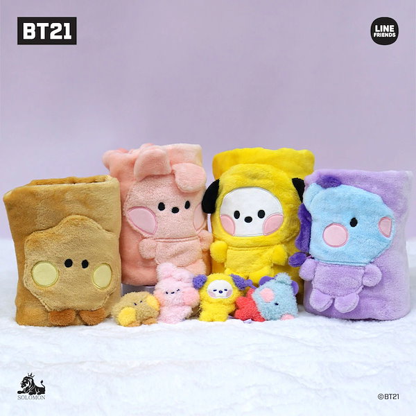 Qoo10] BT21 BT 21 minini ぬいぐるみ ブ