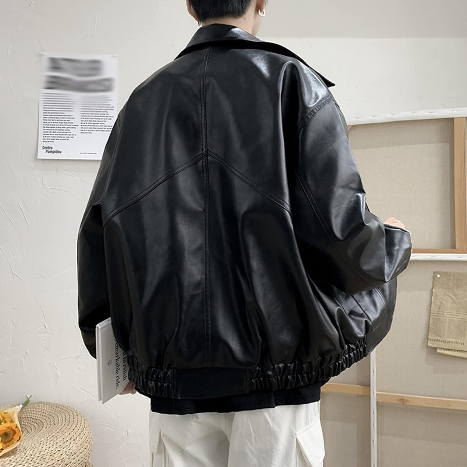 革ジャン レザージャケット メンズ フェイクレザー ライダースジャケット カジュアル ジャンパー ブルゾンアウター 保温性 防風 スタジャン お洒落 大きいサイズ 上着 デイリー キャンプ
