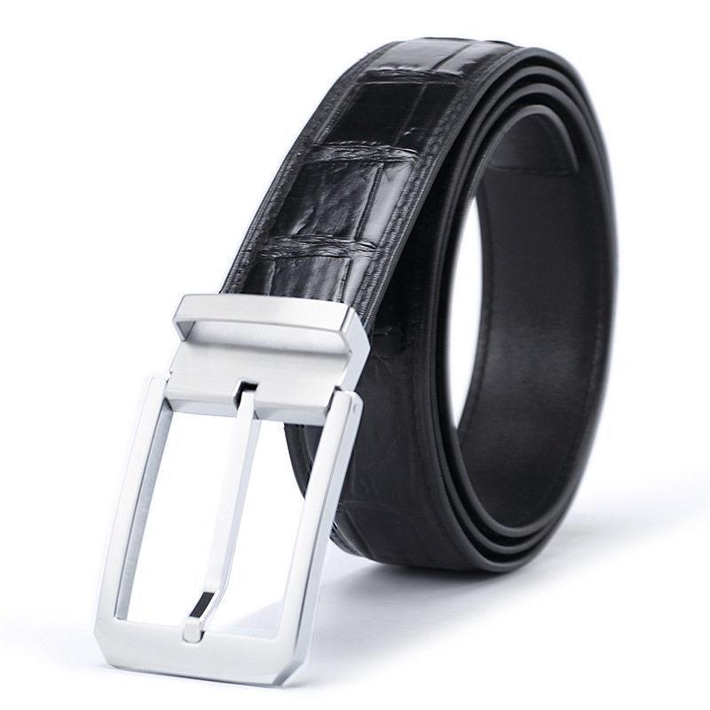 特別価格ベルト メンズ ワニ革 本革ベルト 紳士ベルト メンズファッション 高品質 普段使い ビジネス フォーマル 通勤 通学 プレゼント おしゃれ