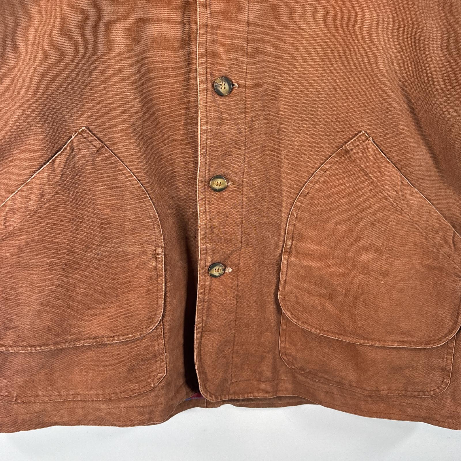 古着 90s/90年代 ビッグヤンク BIG YANK ダック ハンティングジャケット カバーオール 裏地チェック 大きいサイズ XL ブラウン系 メンズ 古着 90s/90年代 ビッグヤンク BIG YANK ダック ハンティングジャケット カバーオール 裏地チェック 大きいサイズ XL ブラウン系 メンズ