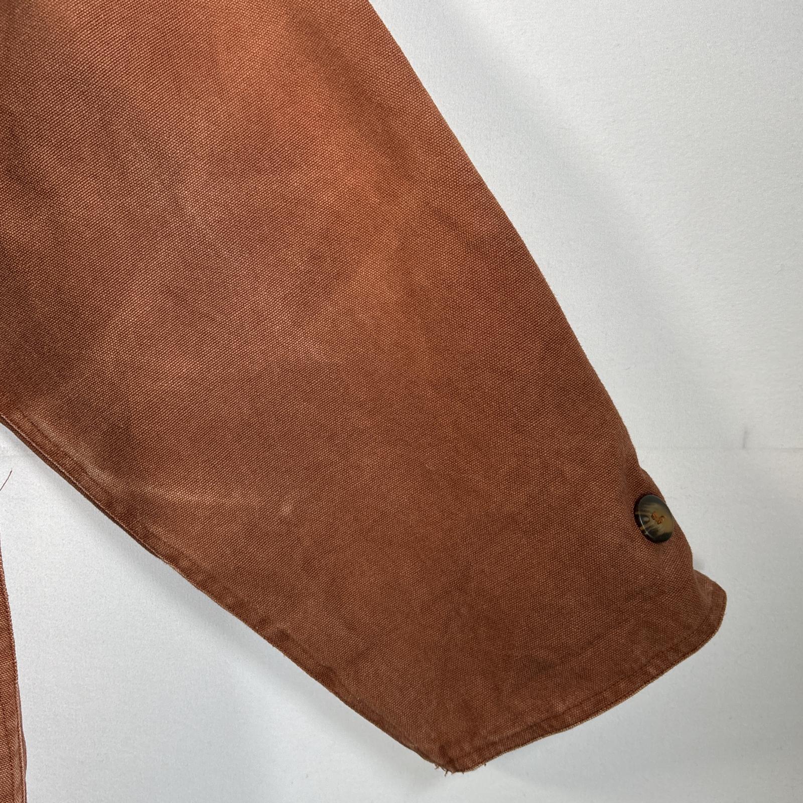 古着 90s/90年代 ビッグヤンク BIG YANK ダック ハンティングジャケット カバーオール 裏地チェック 大きいサイズ XL ブラウン系 メンズ 古着 90s/90年代 ビッグヤンク BIG YANK ダック ハンティングジャケット カバーオール 裏地チェック 大きいサイズ XL ブラウン系 メンズ