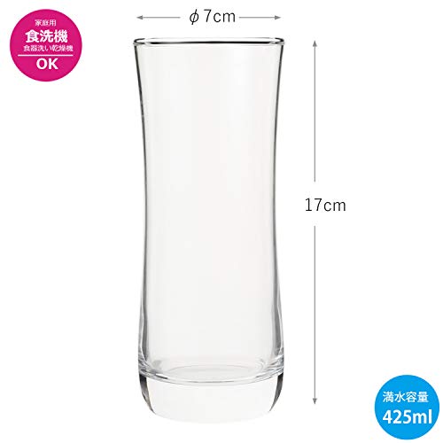東洋佐々木ガラス グラス タンブラー ロングタンブラー 日本製 食洗機対応 (ケース販売) 約425ml 00536 48個入 クリア 東洋佐々木ガラス グラス タンブラー ロングタンブラー 日本製 食洗機対応 (ケース販売) 約425ml 00536 48個入 クリア