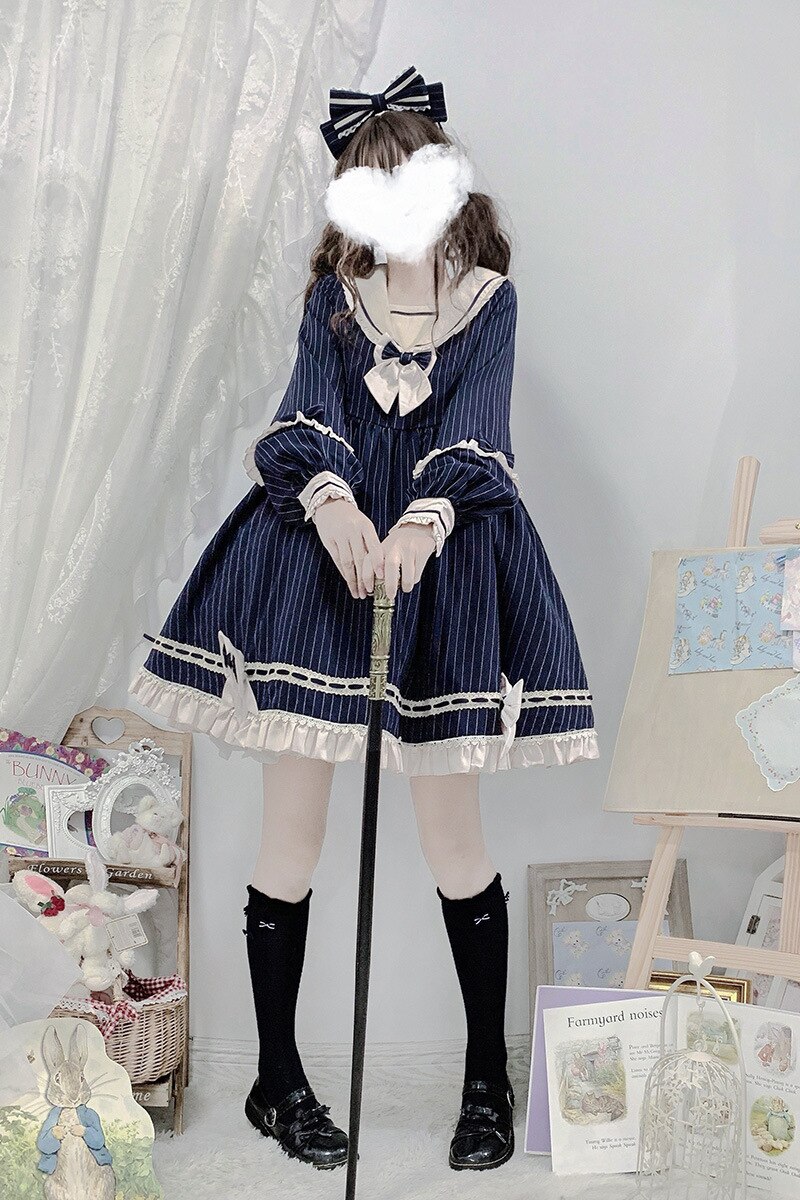 OP少女 ロリータ ワンピース ドレスジャンパースカート イベント ハロウィンスクール風学生 OP少女 ロリータ ワンピース ドレスジャンパースカート イベント ハロウィンスクール風学生