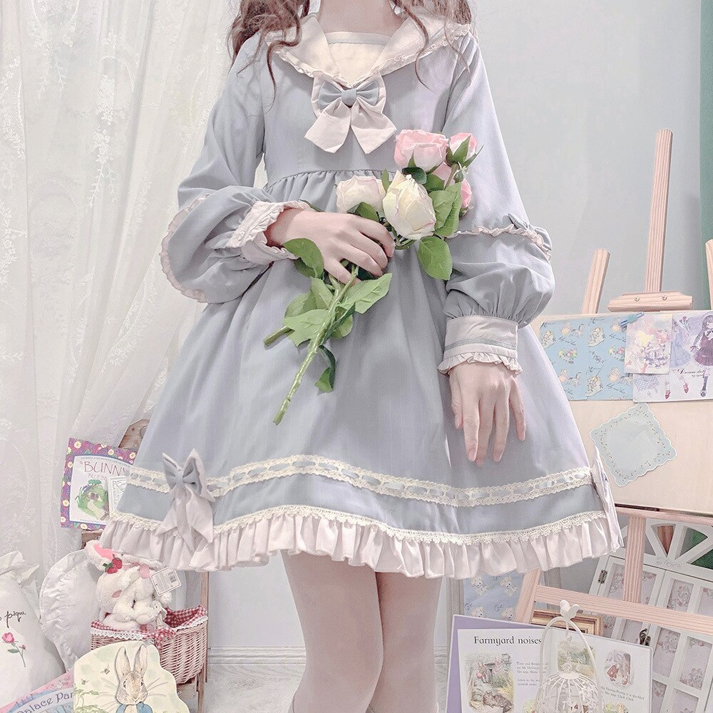 OP少女 ロリータ ワンピース ドレスジャンパースカート イベント ハロウィンスクール風学生 OP少女 ロリータ ワンピース ドレスジャンパースカート イベント ハロウィンスクール風学生