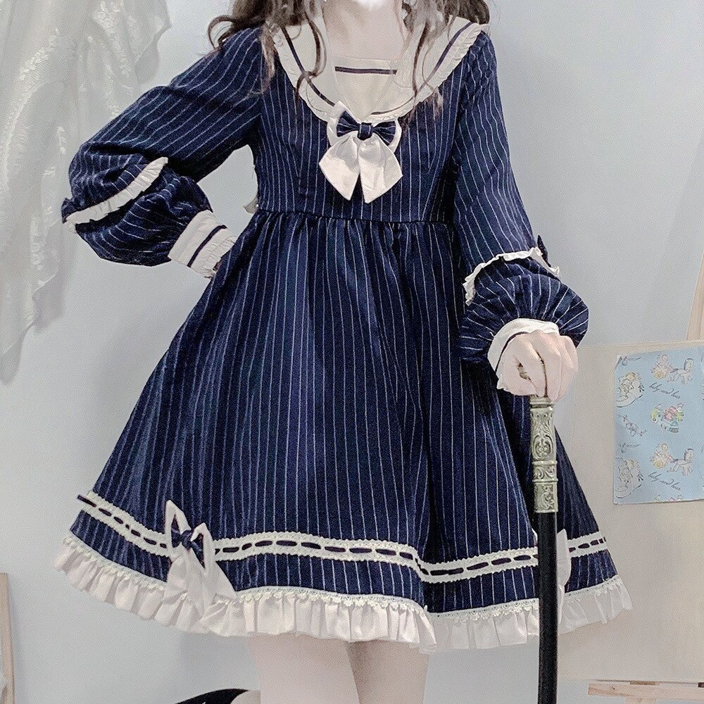 OP少女 ロリータ ワンピース ドレスジャンパースカート イベント ハロウィンスクール風学生 OP少女 ロリータ ワンピース ドレスジャンパースカート イベント ハロウィンスクール風学生