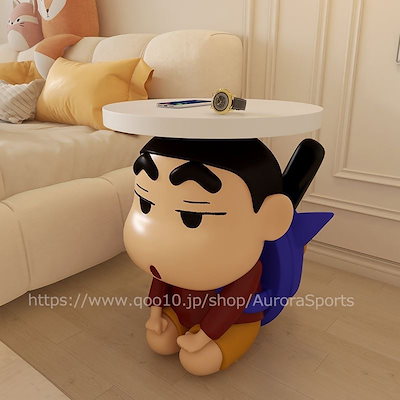 (海外大人気)クレヨンしんちゃん サイドテーブル 高さ45cm Qoo10] 【最安値挑戦!】 クレヨンしんちゃん テ