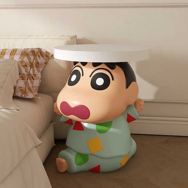 クレヨンしんちゃん ボーちゃん サイドテーブル 高さ45cm Qoo10] 【正規品保証】ボーちゃんテーブル 45c : 家具・インテリア