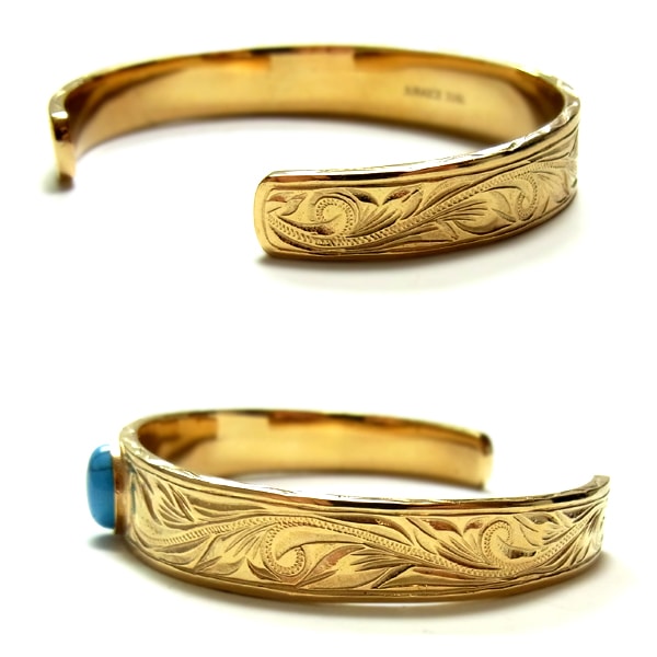 ハワイアンジュエリー バングル ターコイズ カレイキニ スクロール レディース メンズ 金属アレルギー対応 サージカル ステンレス プレゼント ハワイアンジュエリー バングル ターコイズ カレイキニ スクロール レディース メンズ 金属アレルギー対応 サージカル ステンレス プレゼント