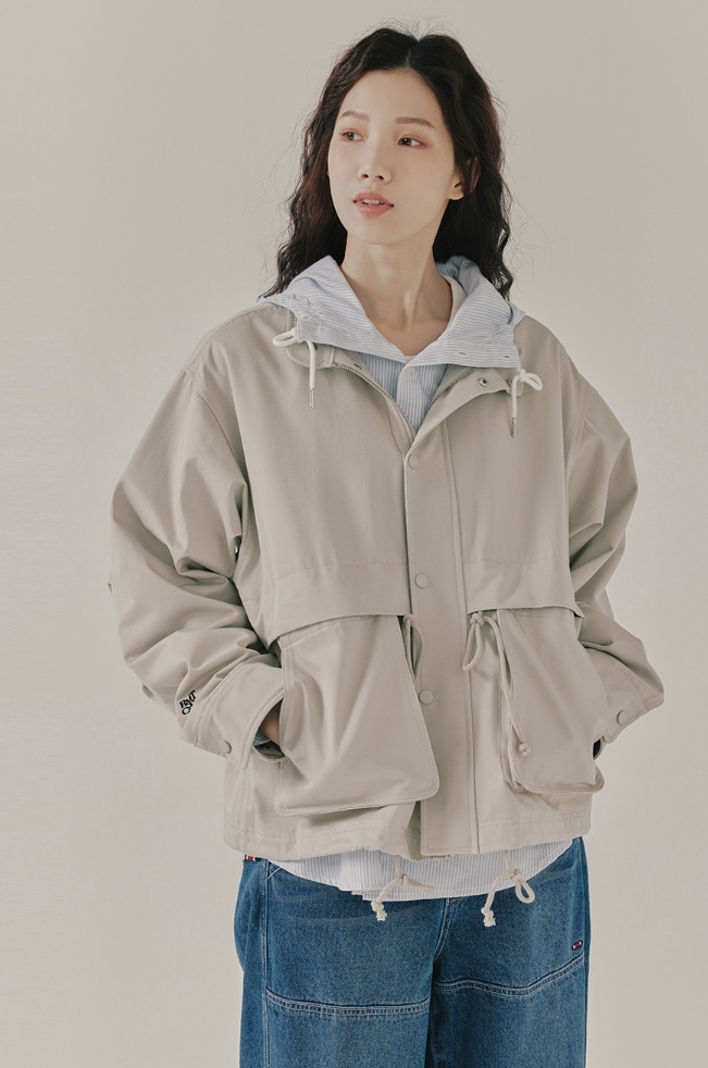 ROMANTIC CROWN】SQUARE POCKET FIELD JACKET