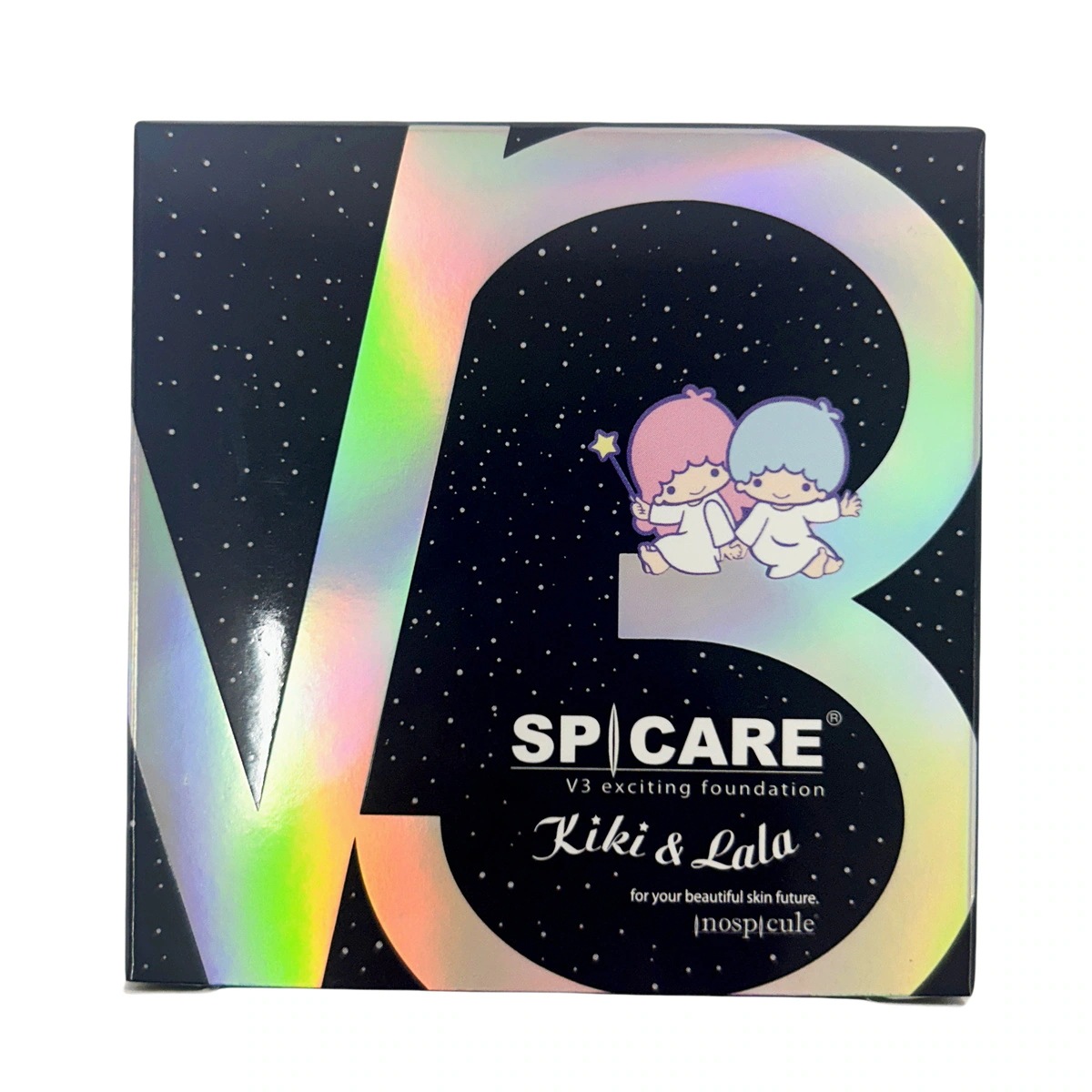【ロットNoあり正規品】 スピケア V3ファンデーション 本体 キキララ限定 15g v3 エキサイティング キキ＆ララver 透明感 ハリツヤ 韓国コスメ