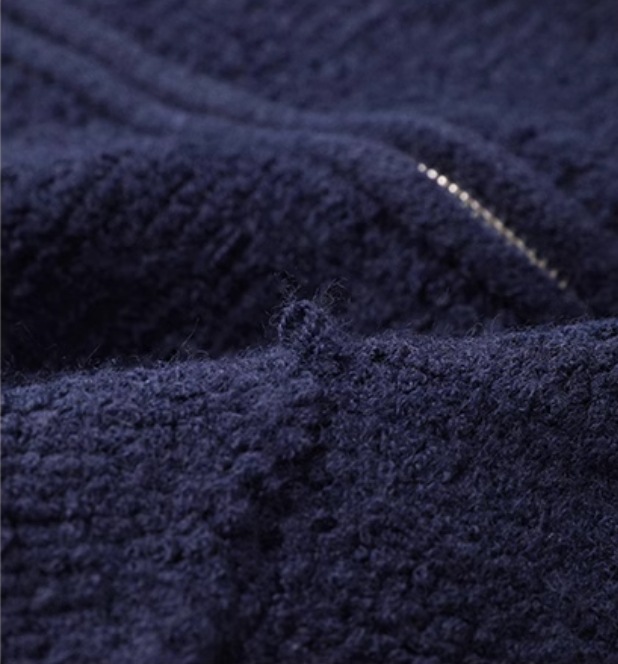 レディース トップス ジャケット ニット カーディガン 長袖 ハイネック Iライン フェミニン ファスナー 前開き ニット かわいい 大人可愛い きれいめ シンプル カジュアル 上品 おしゃれ