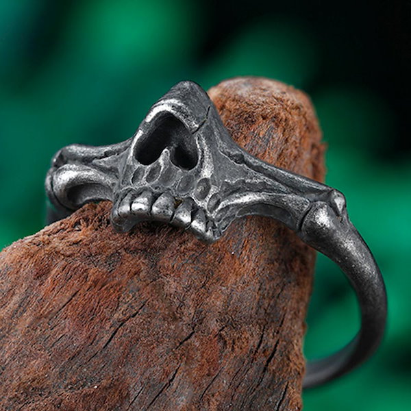 大き目　スカル　髑髏　ドクロ　野ざらし　骸骨 ビンテージ Skonk Poison Skull Decanter スカル ビンテージ デカンタ