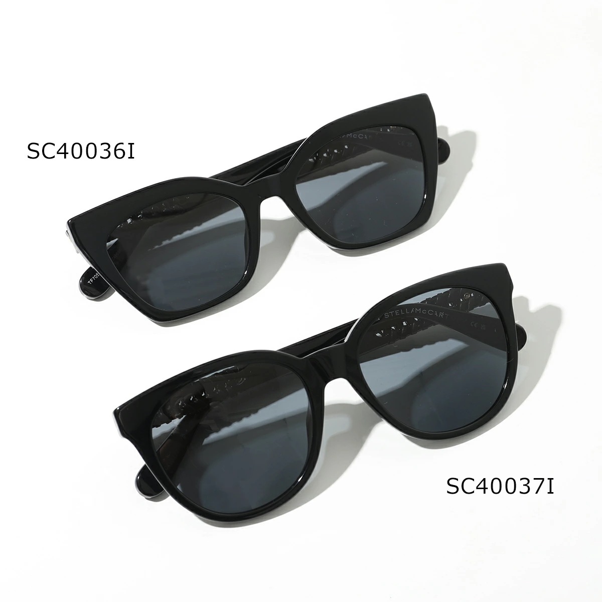 STELLA McCARTNEY ステラマッカートニー サングラス SC40036I レディース フォックス型 メガネ 眼鏡 ロゴ アイウェア 01A STELLA McCARTNEY ステラマッカートニー サングラス SC40036I レディース フォックス型 メガネ 眼鏡 ロゴ アイウェア 01A