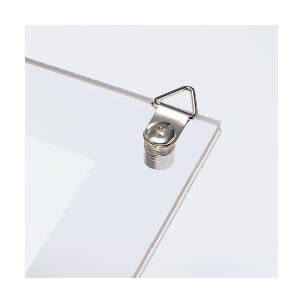 (まとめ) アートプリントジャパン アクリルクリアーパネル A4 1000052756 1枚 (×5セット)