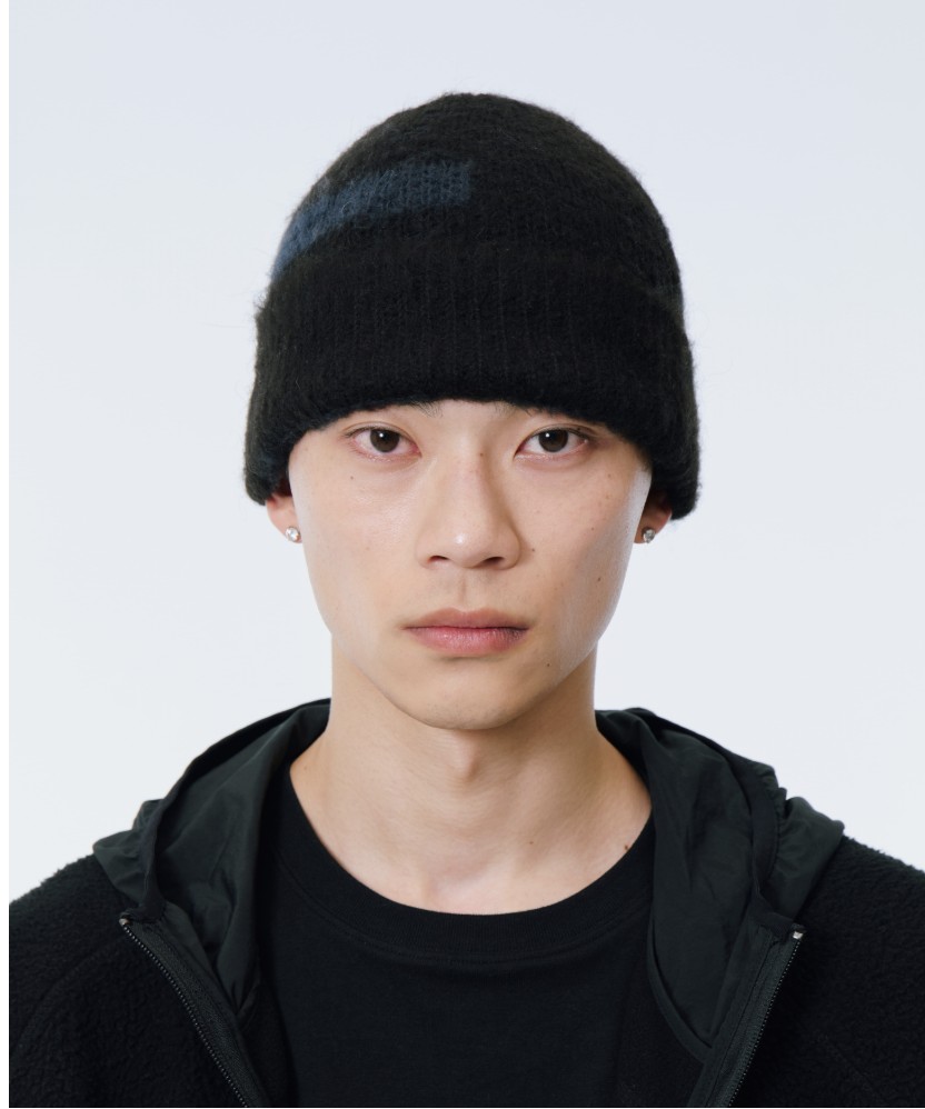 【SANSANGEAR】 25FW MOHAIR BEANIE : BLACK 【SANSANGEAR】 25FW MOHAIR BEANIE : BLACK