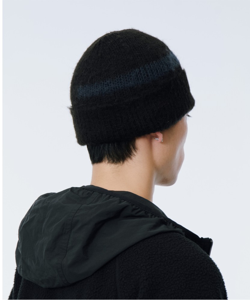 【SANSANGEAR】 25FW MOHAIR BEANIE : BLACK 【SANSANGEAR】 25FW MOHAIR BEANIE : BLACK