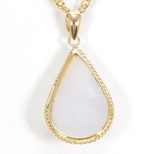 ネックレス K18 18金 YG イエローゴールド マベパール 総重量約4.3g 約40cm K18 18金 YG イエローゴールド ネックレス マベパール(真珠) 総重量約