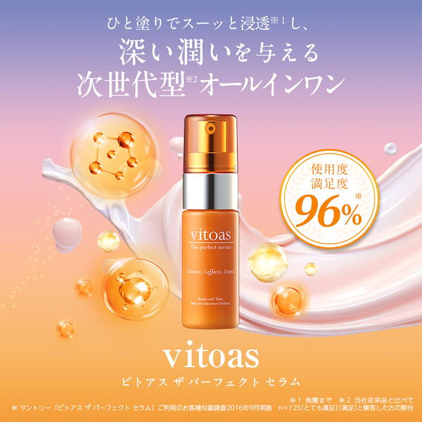 Qoo10] Suntory Wellness サントリー 公式 vitoas (ビトア