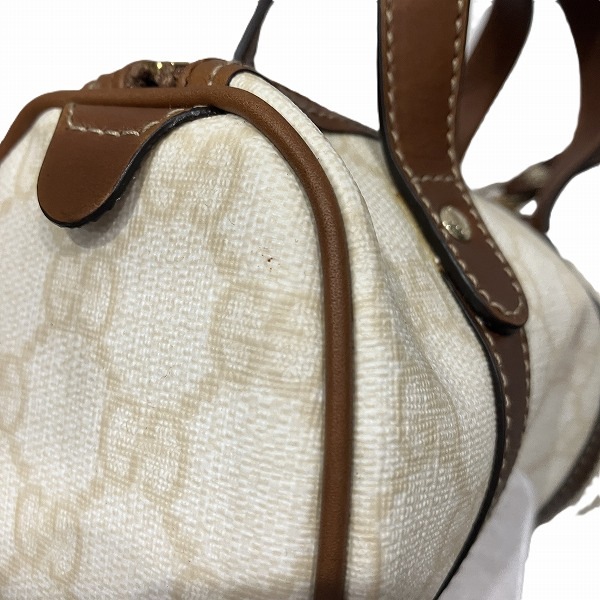 グッチ GGスプリーム ミニボストン 190400 バッグ ハンドバッグ ポーチ 【中古】